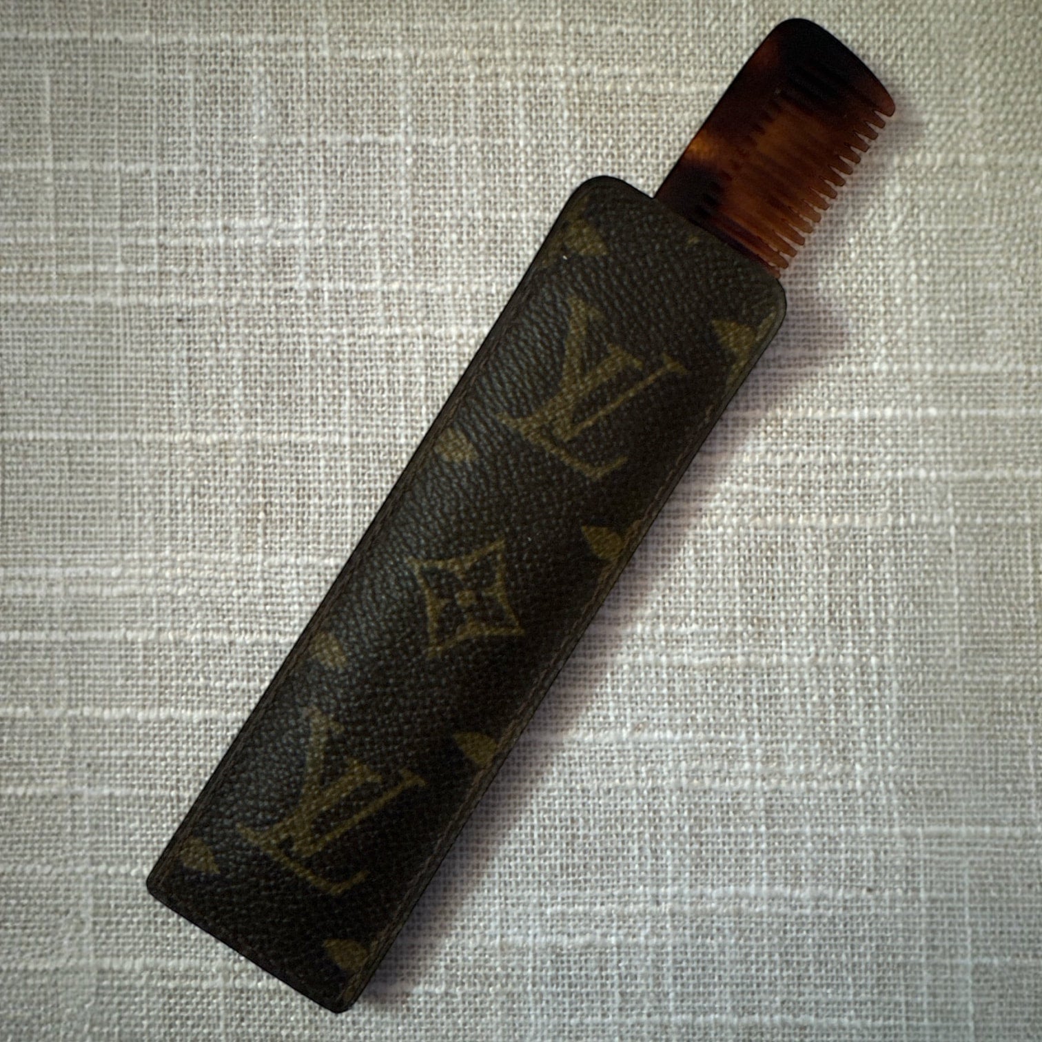 Vintage Louis Vuitton Monogram Comb & Case | Alahas Vintage Boutique