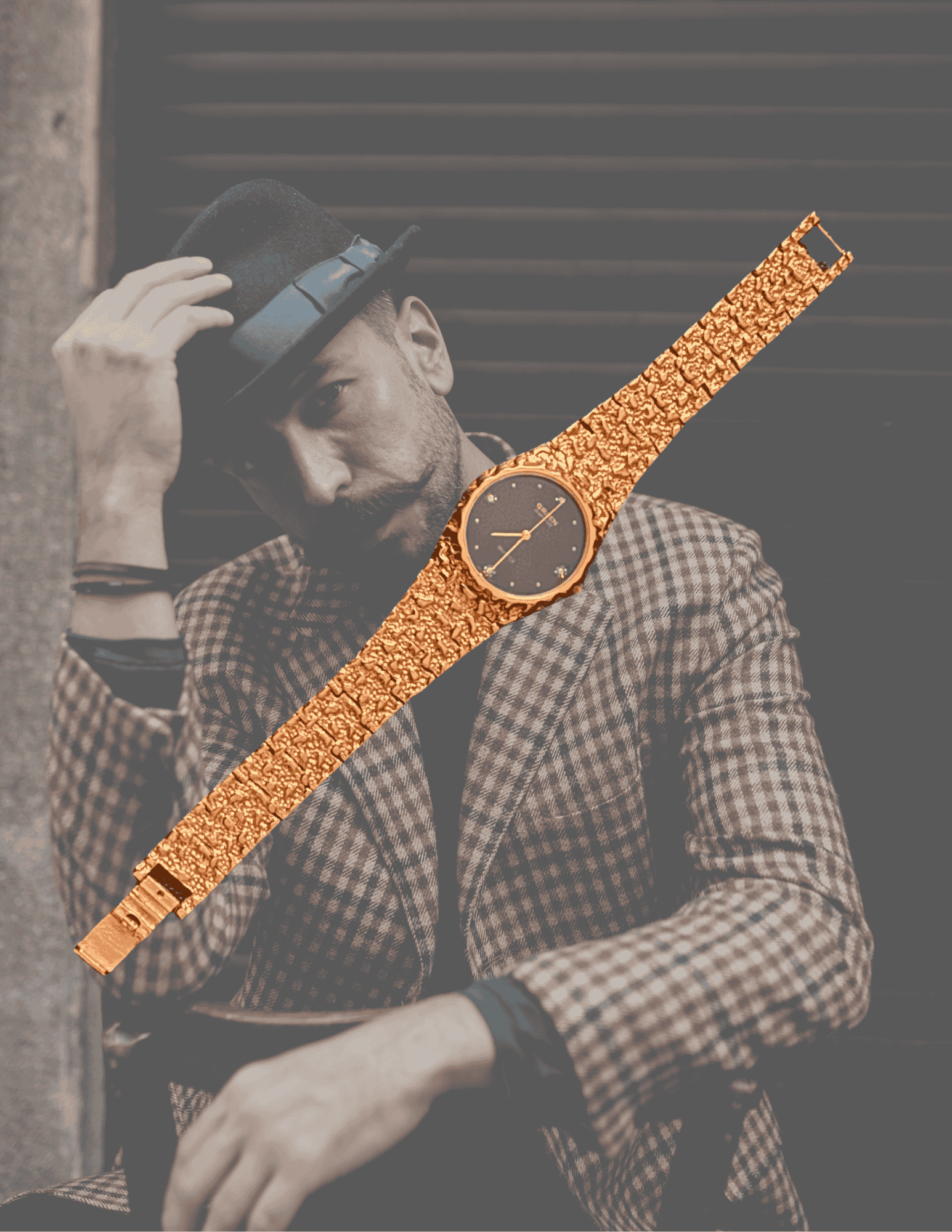 激レア！！ Gruen nugget クオーツ 不動品 タイラーザクリエター Gruen Gold Tone Nugget Watch | Alahas Vintage Boutique